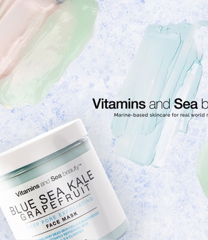 Vitamins And Sea Beauty Profile Background