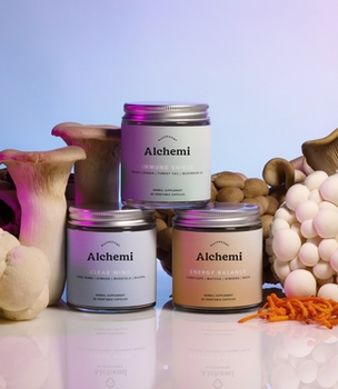 Alchemi Mushrooms Profile Background